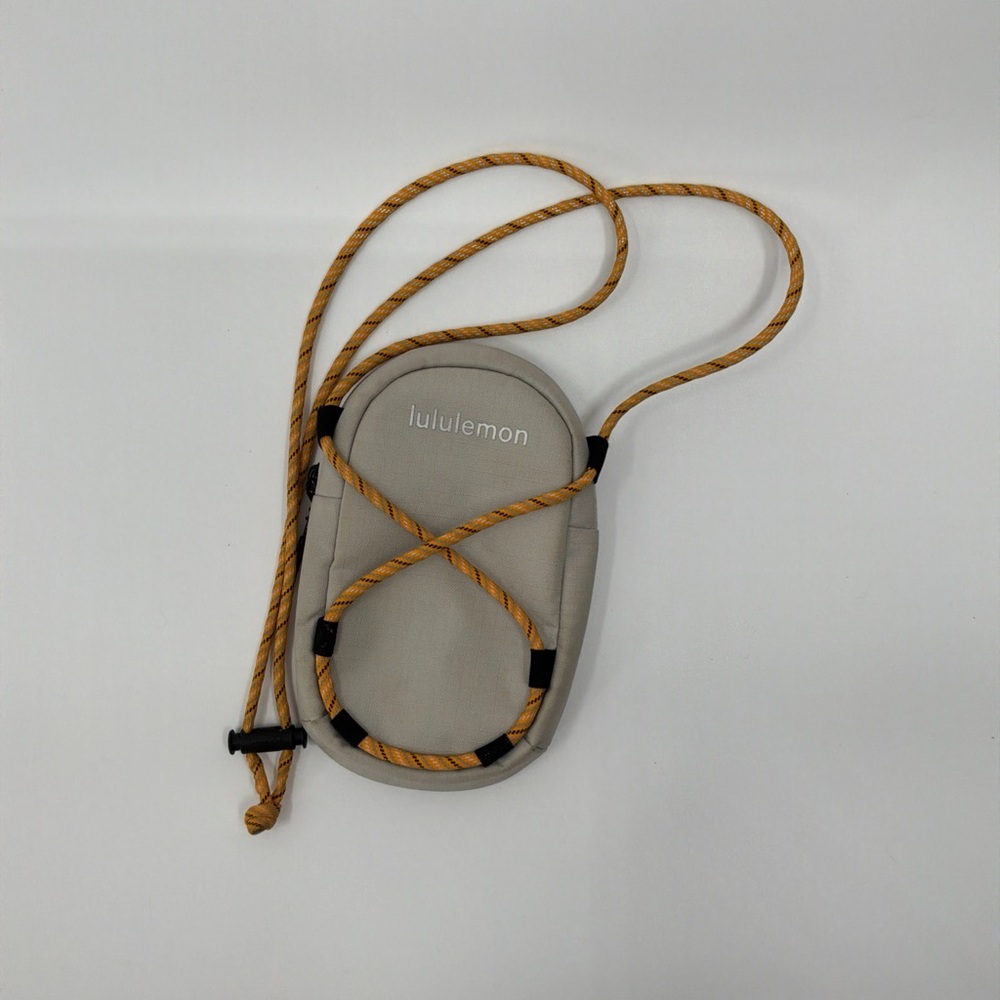 Lululemon Paracord Crossbody Bag beige